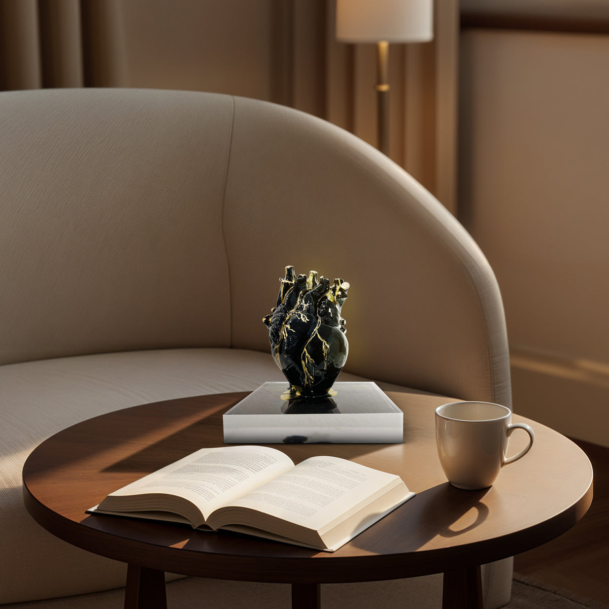 The Heart of Resilience – Sculptural Art Object