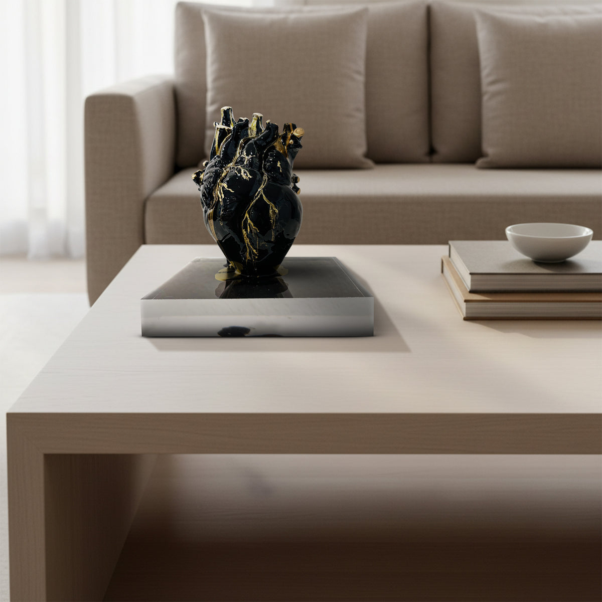 The Heart of Resilience – Sculptural Art Object