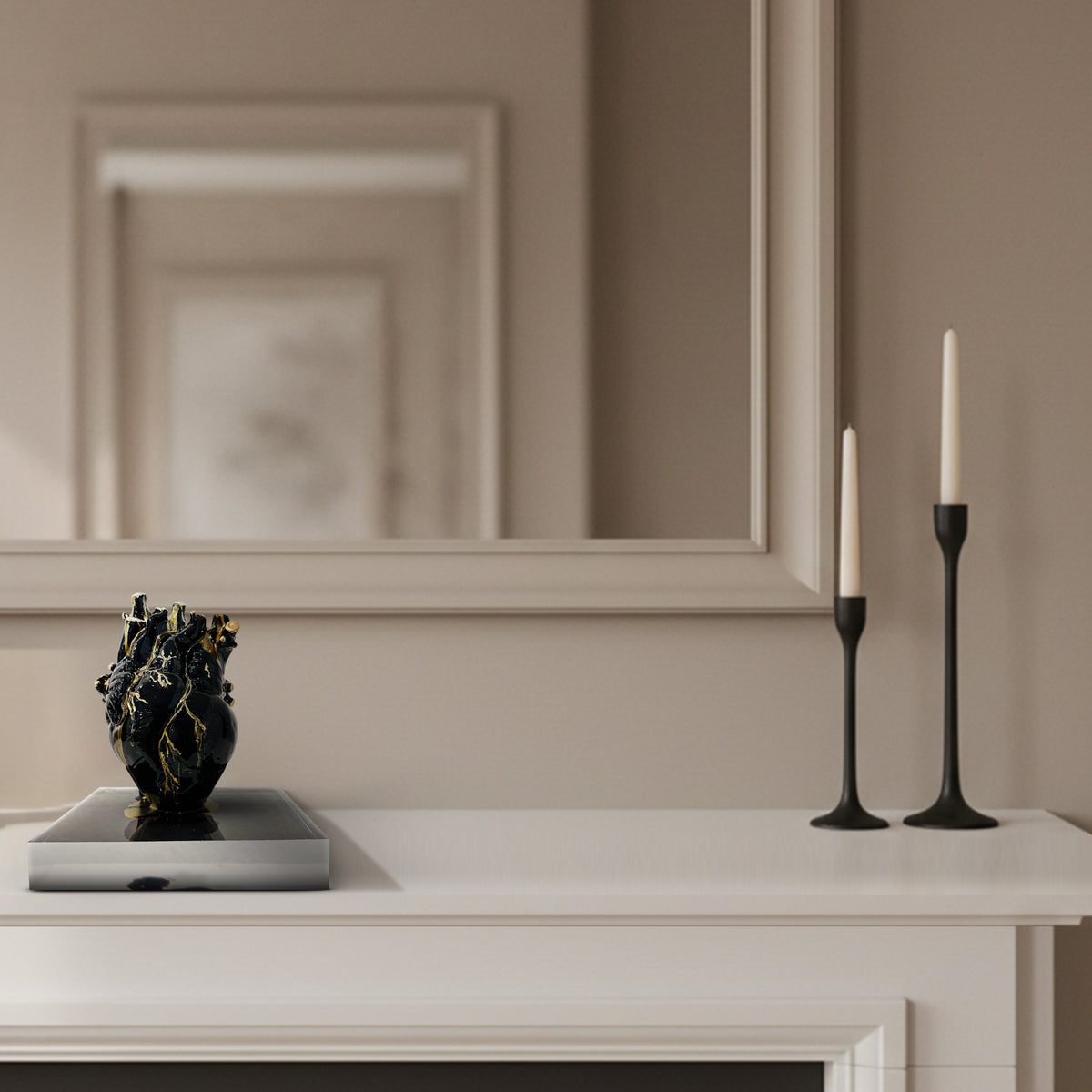 The Heart of Resilience – Sculptural Art Object